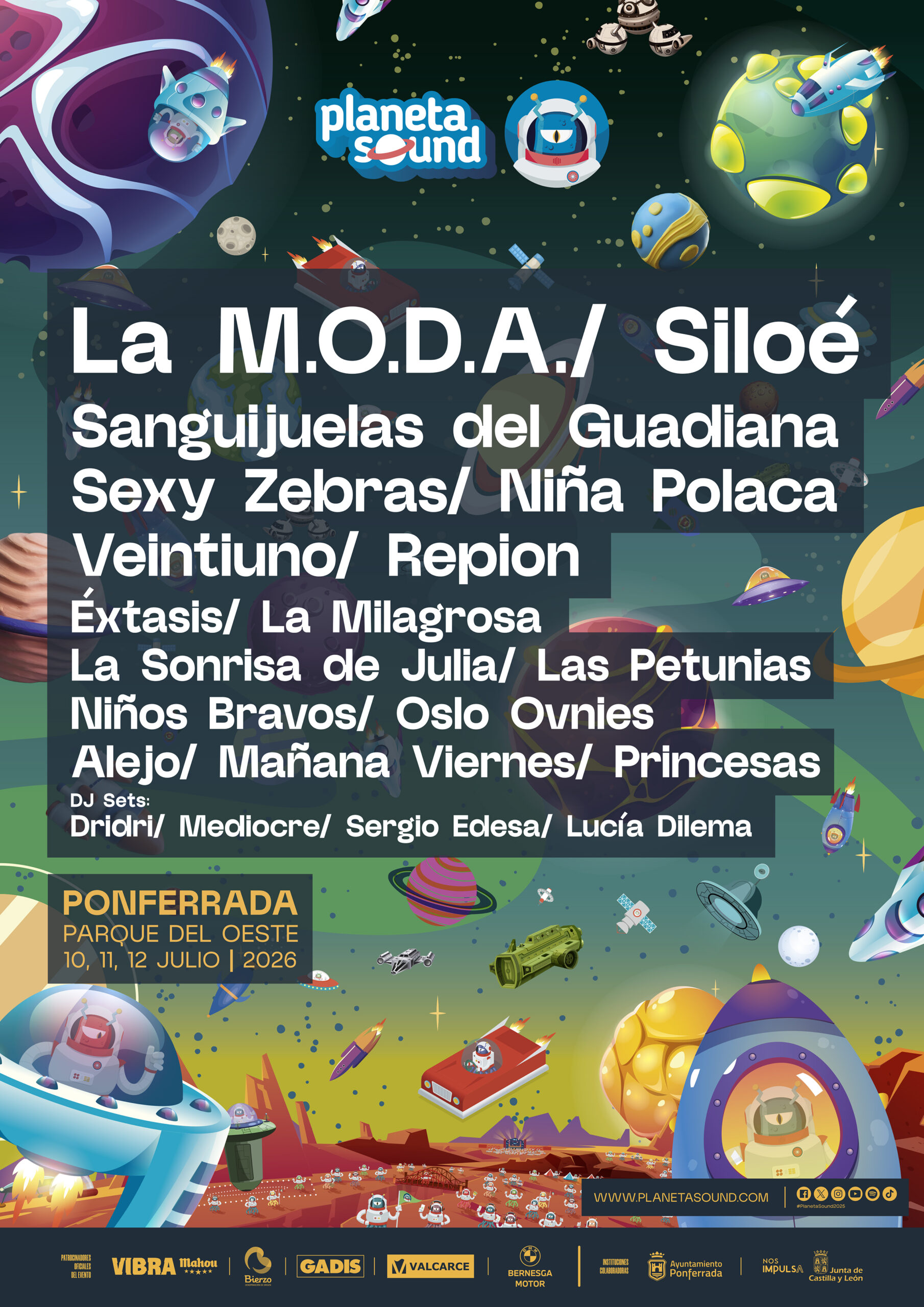 Cartel Planeta Sound 2026